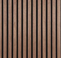 Akustikkpanel Quanti Walnut 18 x 520 x 2440 mm