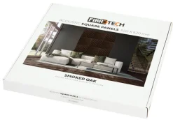 Akustikkpanel Square Smoked Oak 22 x 520 x 520 mm 2-pk.
