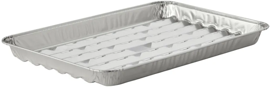 Aluminiumsform med hull 34,2 x 22,8 cm 5 stk. - Grillexpert