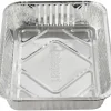 Aluminiumsform 24,5 x 17,5 cm 5 stk. - Grillexpert