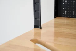 Arbeidsbord m/vegg og hyller 180x120x60 cm