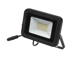 Arbeidslampe inkl. 50 W LED-pære svart