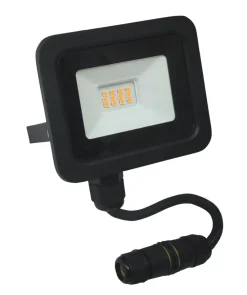 Arbeidslampe inkl. 10 W LED-pære svart
