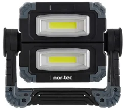 Arbeidslampe LED 2 x 5 W foldbar