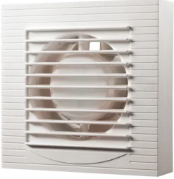 Baderomsventilator med hygrostat og tidsur