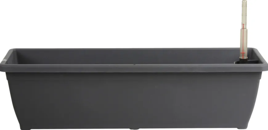 Balkongkasse Lux grå 80 cm