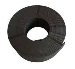 Bedkant 10 meter svart plast