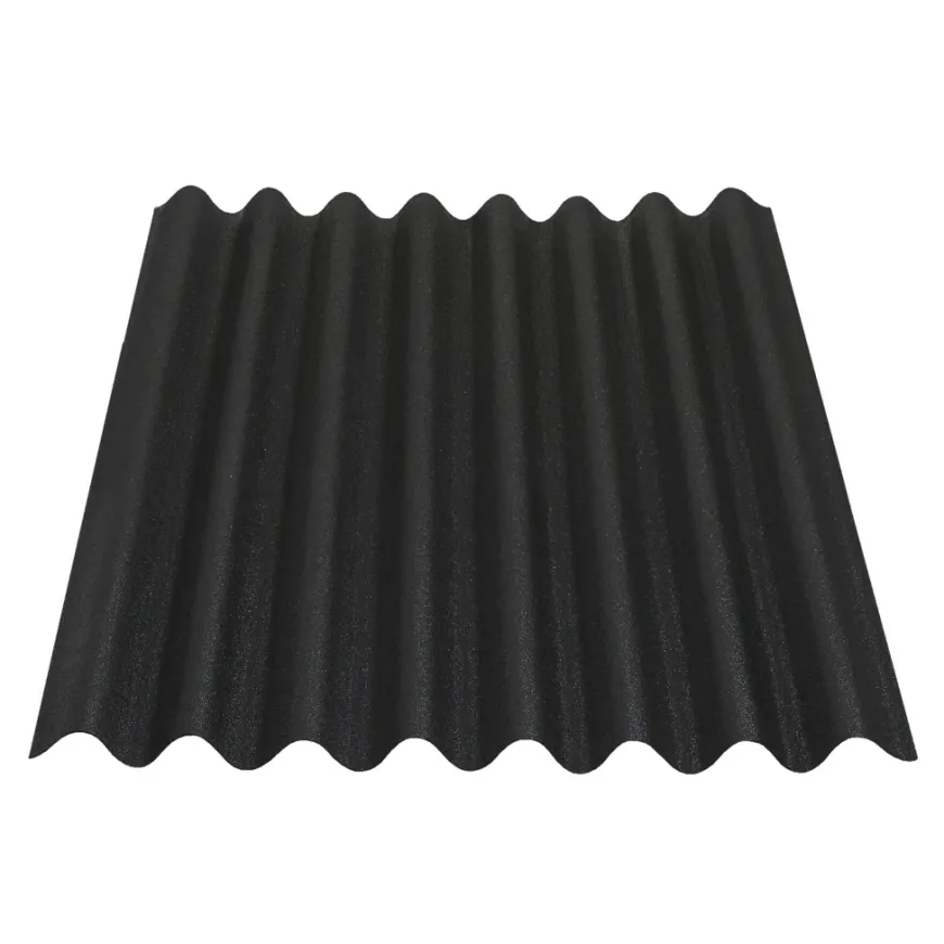 Bitumen takplate svart 0,76 x 1 meter