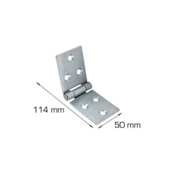 Bladhengsel 50 x 114 mm - 2 stk.