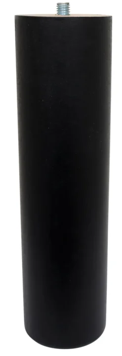Bordben Ø55 mm x 20 cm bøk/svart