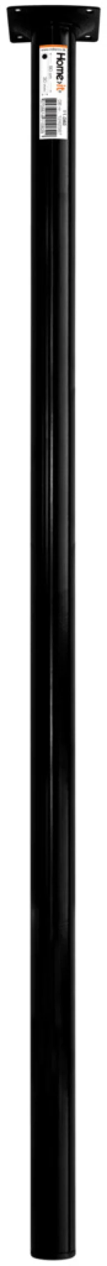 Bordben Ø30 mm x 80 cm svart