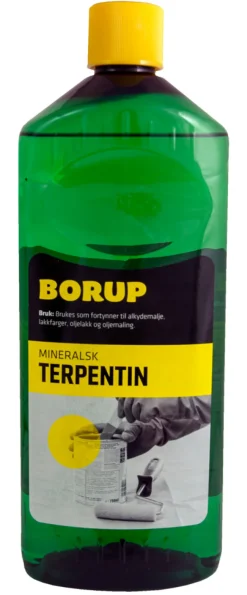 Borup terpentin mineralsk 1 liter
