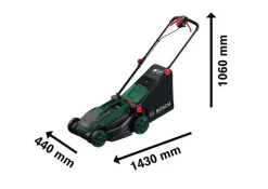 Bosch Rotak 18V2-38 batteridrevet gressklipper