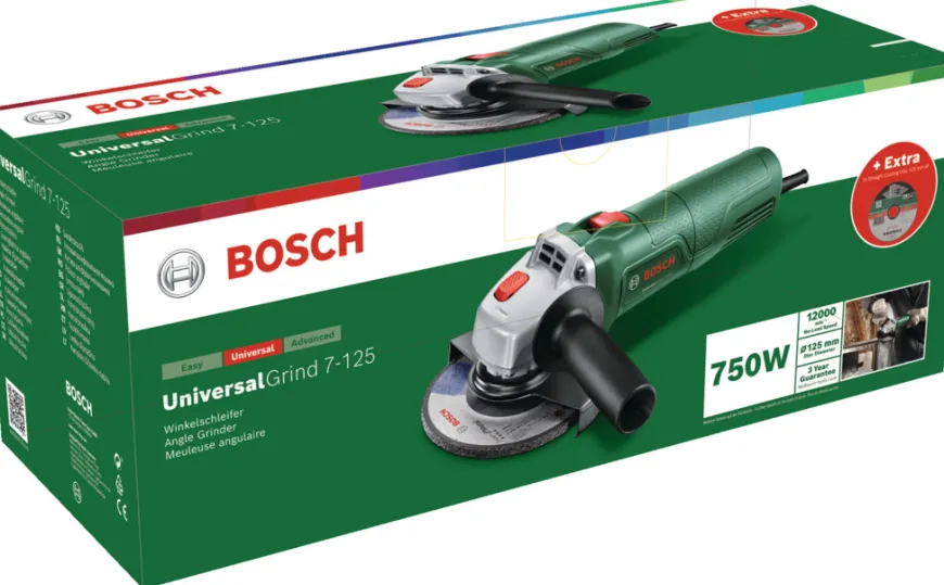 Bosch UniversalGrind vinkelsliper 750 W