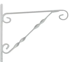 Brakett hvit 30-35 cm
