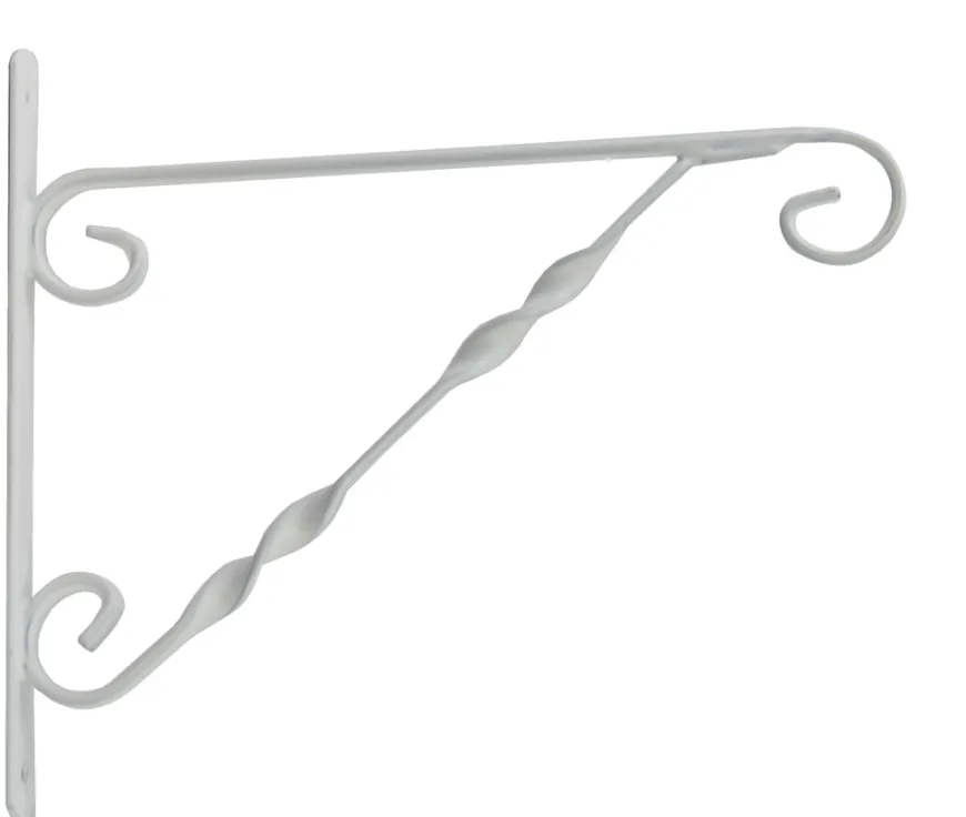 Brakett hvit 30-35 cm