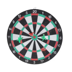 Dartspill med skive og piler