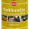 Dekksolje 0,75 liter - Gjøco