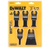 Dewalt sagbladsett til multiverktøy - 5 pk.