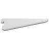 Dobbel hylleknekt til Rack System 17 cm - hvit