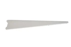 Dobbel hylleknekt til Rack System 47 cm - hvit