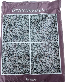 Dreneringskuler 10 liter