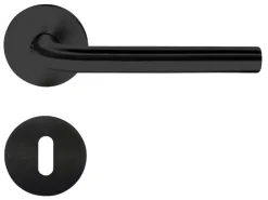 Dørhåndtak L-grep Ø16 mm matt svart