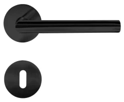 Dørhåndtak V-grep Ø16 mm matt svart