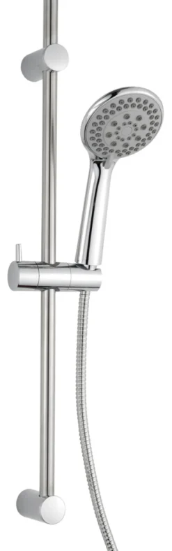 Dusjsett Ø100 mm krom - REN