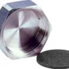 Endemuffe 3/4" krom