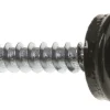 Farmerskrue 4,8 x 35 hvit - 25 stk.