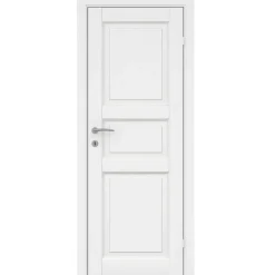 Finlandsdør hvit formpresset dør - 72,6 cm