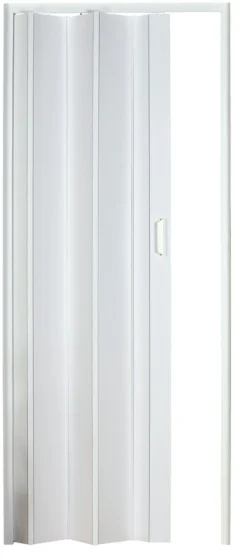 Foldedør i hvit PVC