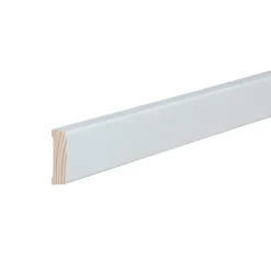 Furu 9x34 brannmurlist slett malt