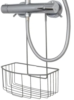GEYSER® dusjkurv matt grå m/bøyleoppheng