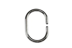 GEYSER® forhengsringer krom 12 stk.