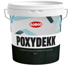 Gjøco Poxydekk lys grå 2,1 liter - Del 1