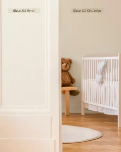 Gjøco Silkematt Rom akrylmaling 2,7 liter – Chic Beige 430