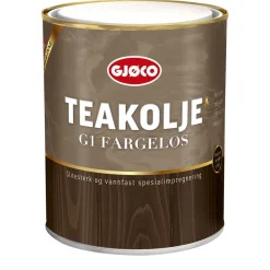Gjøco Teakolje matt G1 Båtimpregnering 3 liter