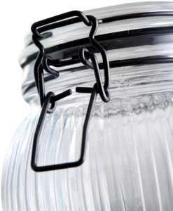 Glasskrukke riflet 1,4 liter - DAY