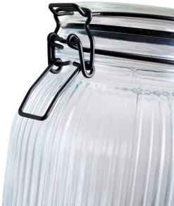 Glasskrukke riflet 1,9 liter - DAY