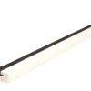 Glasslist plast hvit – 16 x 15 x 3000 mm