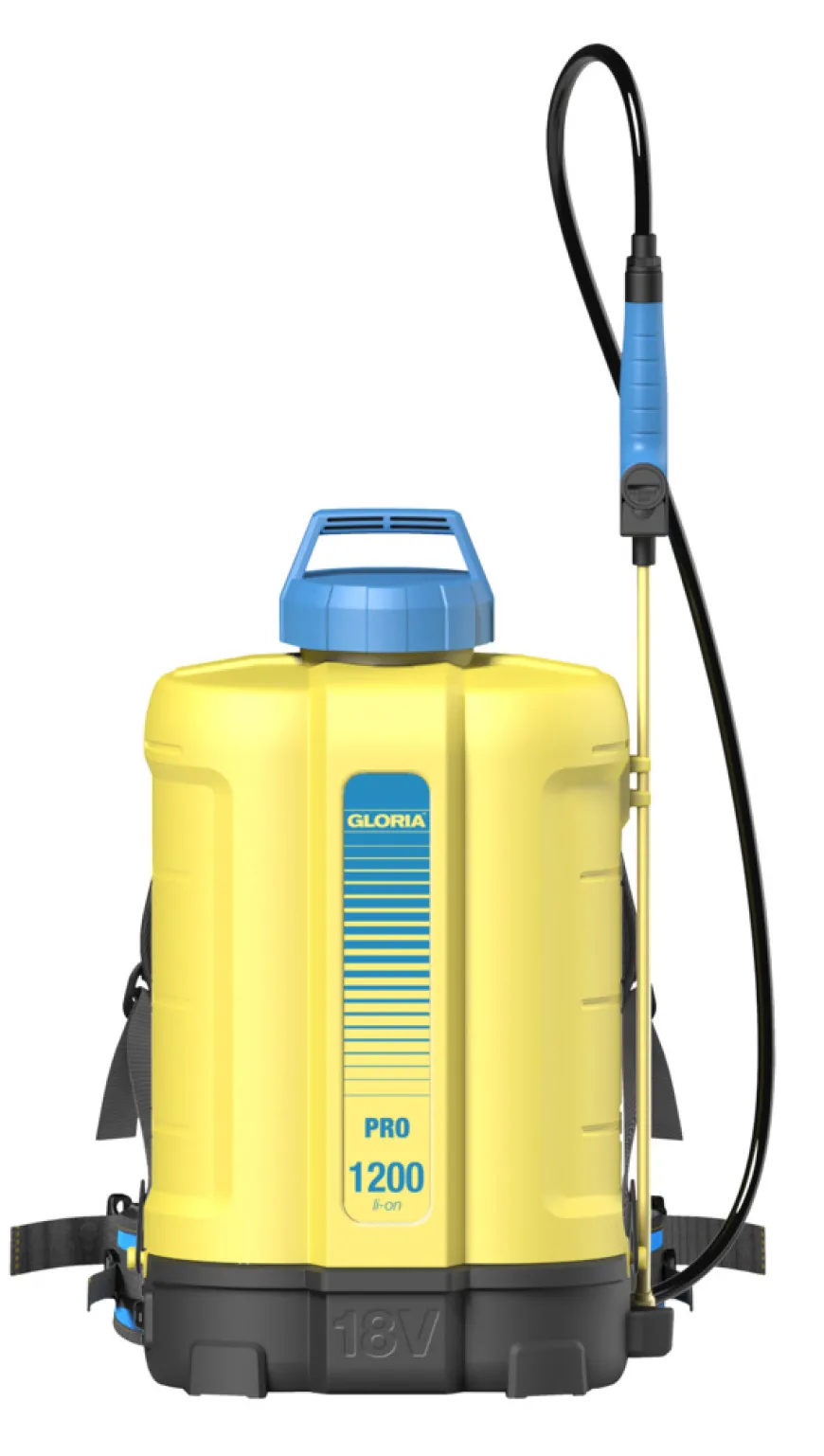 Gloria Pro 1200 li-on ryggsprøyte 12 liter