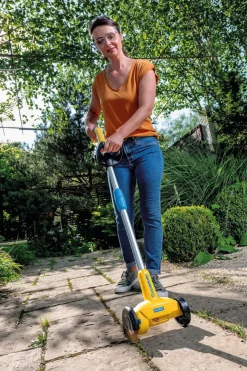 Gloria WeedBrush 18 V hellerenser