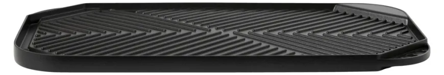 Grillplate helstøpt 49,5 x 27,3 cm - Grillekspert Premium