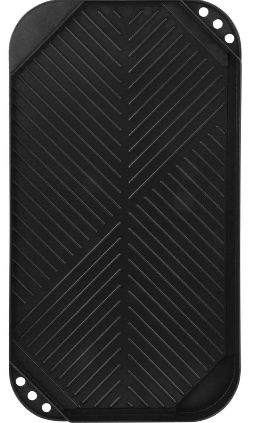 Grillplate helstøpt 49,5 x 27,3 cm - Grillekspert Premium