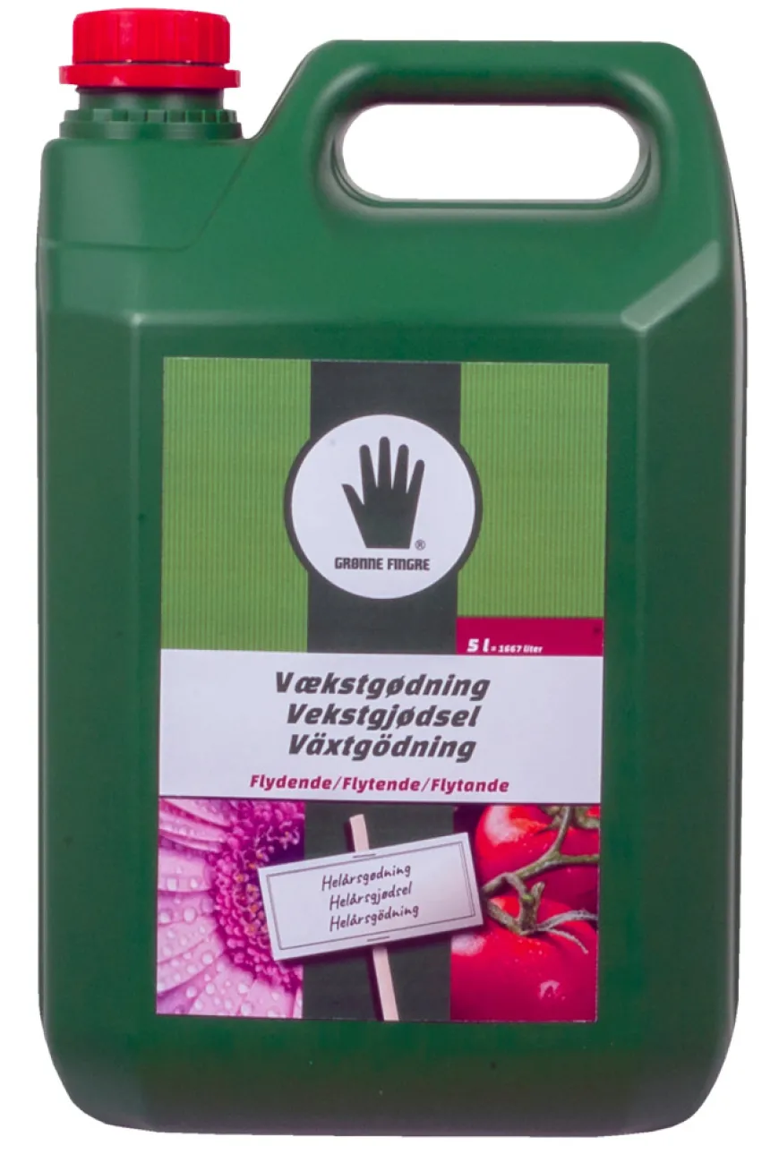Grønne Fingre® vekstgjødsel 5 liter