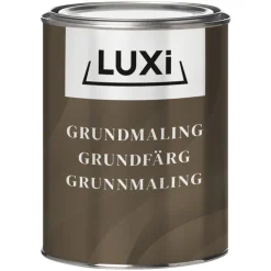 Grunnmaling hvit oljebasert 0,75 liter – Luxi