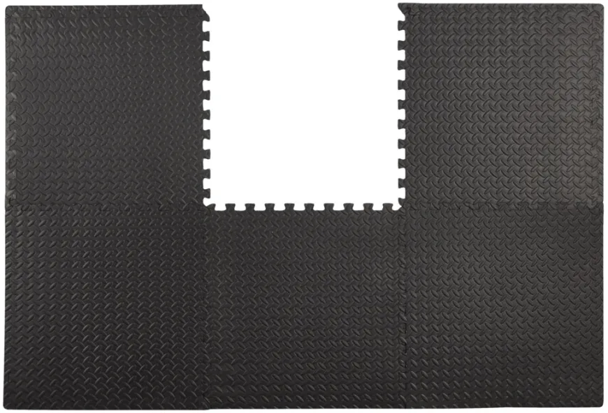 Gulvmatte 61 x 61 cm - 6 stk.