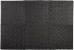 Gulvmatte 61 x 61 cm - 6 stk.